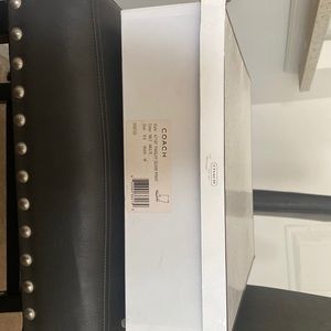 Coach Rain Boots Size 9 Brand New